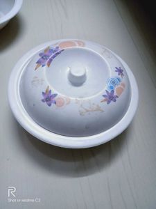 MELAMINE SERVING BOWL WITH LID SET