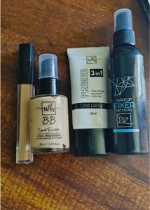 Combo of 4- Brand New Primer, Fixer, BB cream