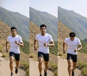 Men's Graphic Print Tank &amp; combo Shorts black and