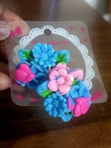 Floral Hair Clips