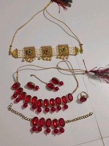 Red Chokar For Girls