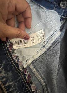 Acid Wash Denim Jeans