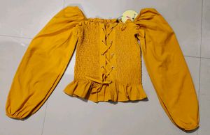 Musturd Yellow Top