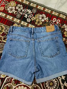 Zara Denim Mom Shorts