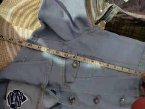 Denim Jacket Bust 28/30 Size S New No Coin
