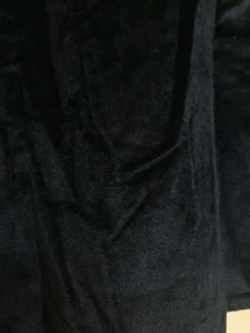 Black Velvet With Gold Worked Top (Never Used)