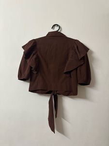 “Stylish Brown Top-perfect For Any Occasion”