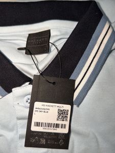 Men’s Hackett London Blue Polo Shirt L size