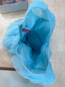 Girl&#39;s Blue Dress
