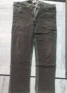 Olive Green Corduroy Pants [Cottage]