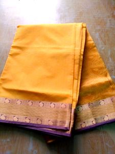 New Saree with Stiched Blouse
