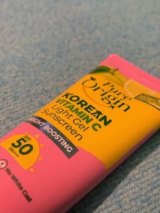 PURE ORIGIN Korean Vitamin C Light Gel Sunscreen