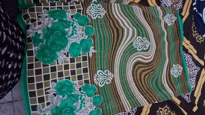 New Olive Chiffon Soft Daily Wear Saree