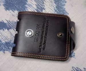 Black Leather Wallet