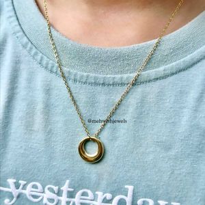 Gold Plated Stainless Steel Anti Tarnish round The