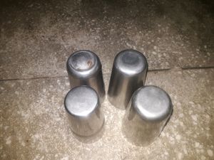 Four Steel Glasses At Very good Condition
