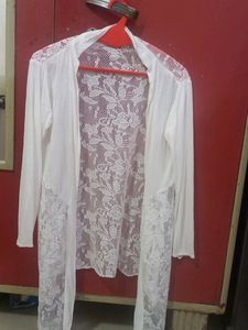 White Net Shrug