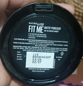 Maybelline Fitt Me Compact