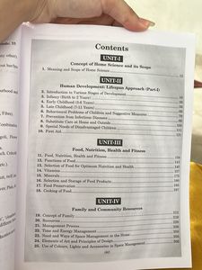 Home Science Class 11 Including Practicals