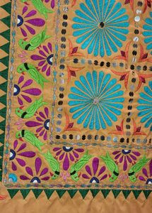 Embroidered Textile Art (Desi Kathiyawadi)