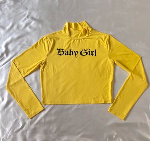 Yellow Baby Girl Full Sleeves Top