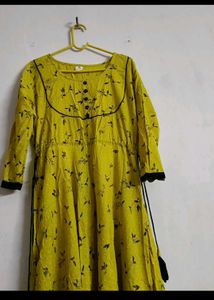 Floral Print Kurta