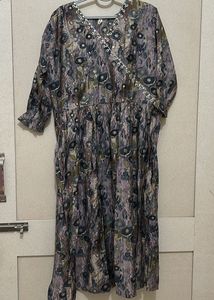 Elegant Floral Print Kurta Sets