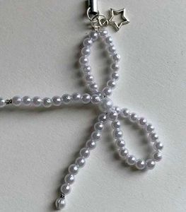 Pinteresty Aesthetic Kawai Bow Phone Charm