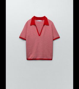 Zara Strip Polo Tshirt