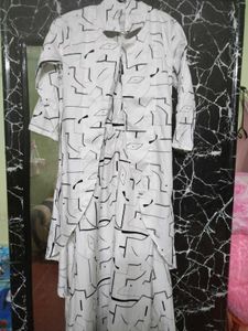 White Printed Sundress