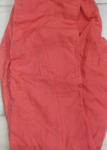 Pant Plazo Dark Peech Color