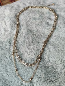 Layered Gold Chain Necklace