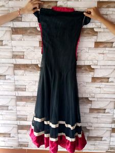 Pink And Black Gown22