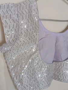 New Sequence White Blouse