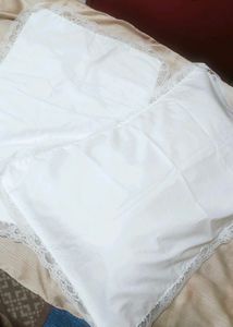 2 Pillow Cover With Beautiful Side Laces