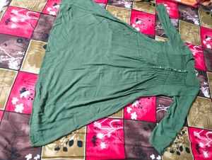 Olive Green Frock...