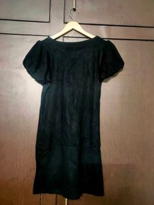 Black Woolen Dress