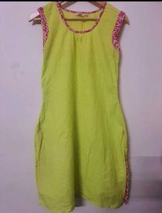 Lime Green Kurta