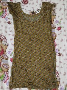 Patterned Casual Dress