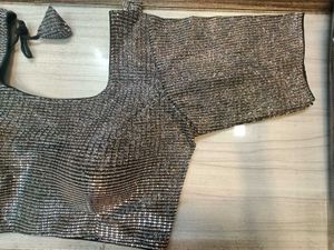 Black &amp; Silver Blouse