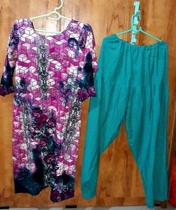 Pakistani Kurti, Pant &amp; Dupatta Set