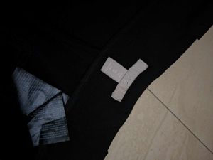 Black Wide Leg Trousers