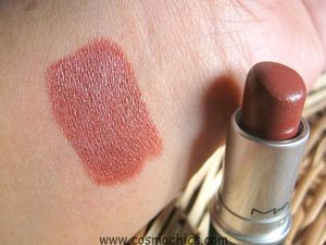MAC Satin Lipstick + Bbw Sunset Glow