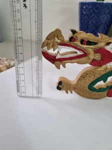 Dragon Wooden Showpiece/Wall decor(Set of 2)