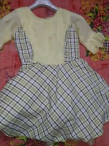Girls' Plaid Dress