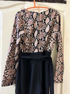 Kassually Animal Print Jumpsuit