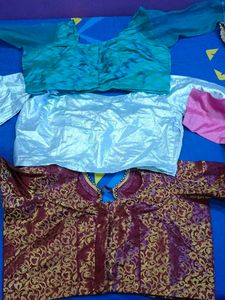 Set Of 7 Colorful Blouses