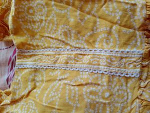Floral Yellow Top
