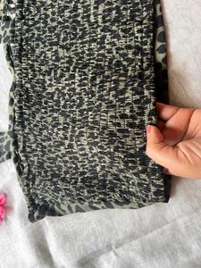 Leopard Print Tie Strap Top