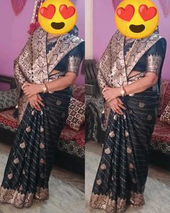 Elegant  Pashmina Silk Saree
